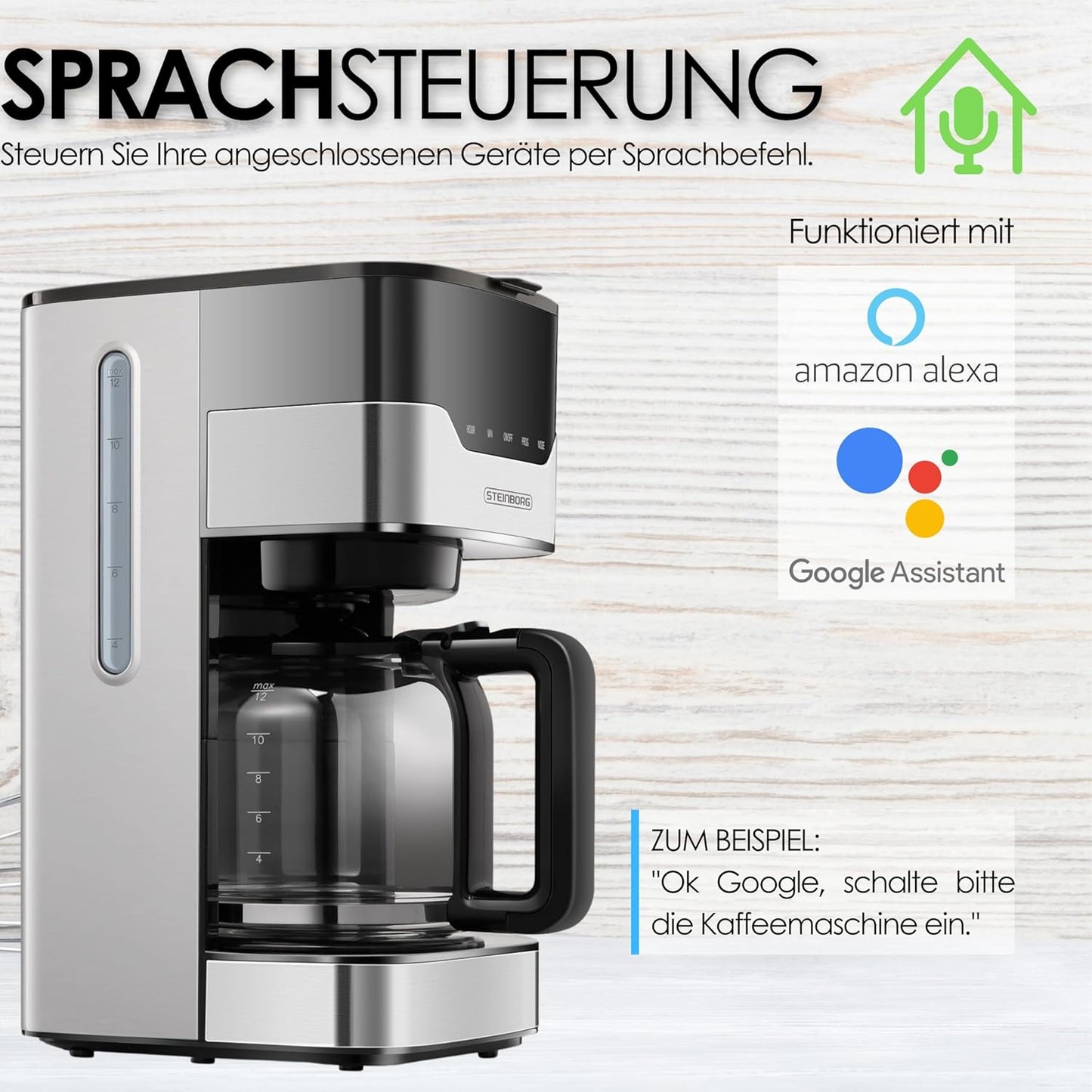 Smart WLAN Steckdosenleiste Mehrfachsteckdose Alexa, Google Home, Sprachsteuerung, Smart Things, Smart Life 1.5M USB Type C Fernzugriff Steckerleiste Stromleiste Mehrfachstecker Verteilersteckdose