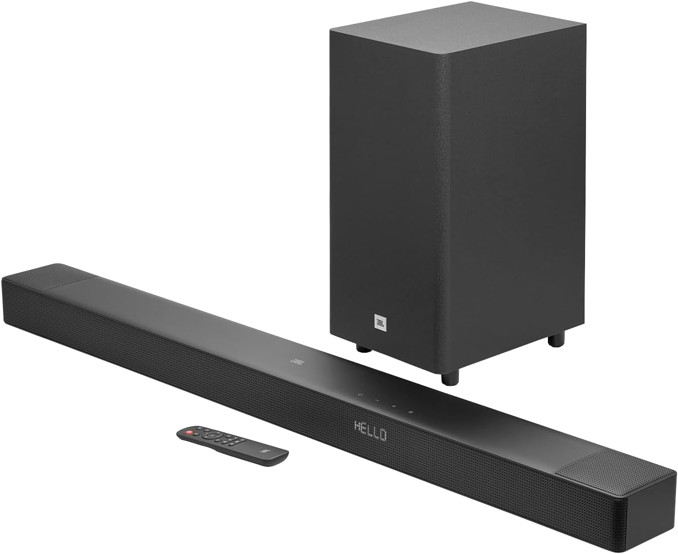 JBL Cinema SB595 3.1.2 Kanal Soundbar Mit Echtem Dolby Atmos®, Kabellosem Subwoofer, 440W Leistung, HDMI Earc, Bluetooth Streaming, Center-Lautsprecher Für Klare Dialoge, Heimkino-System