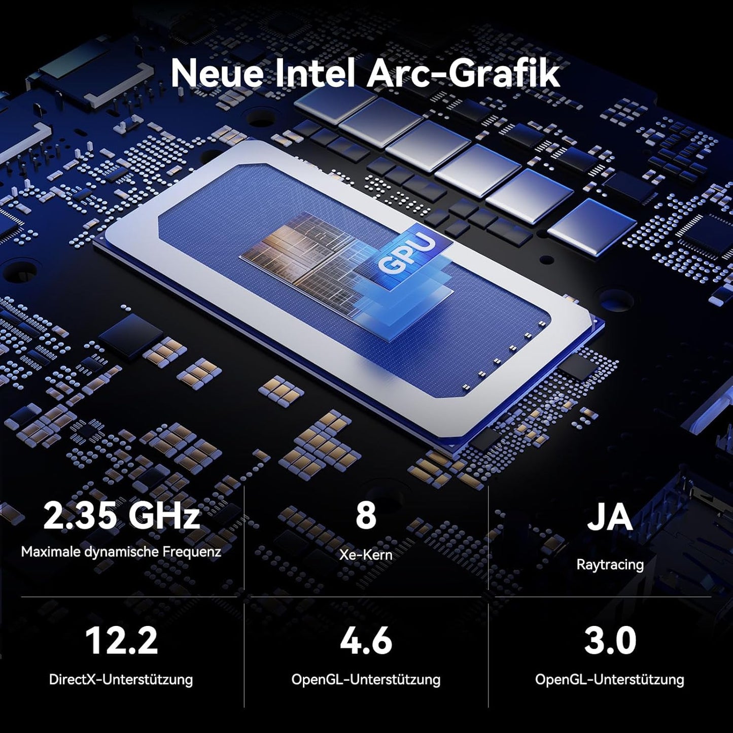 GEEKOM [Einziger Europäischer Hardware Preis Für Intel Mini PC GT13 Max Mit Intel Core Ultra 9-185H(14Th) Mini Desktop Computer|Echtzeit-Ar|1Tb SSD+16GB Ddr5|6×Usb|Windows 11 Pro|4×8K Ausgänge