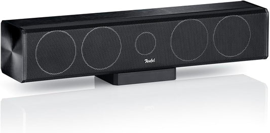 Teufel LT 4-5.1 Heimkino Set L - Home Cinema Soundanlage Mit Subwoofer Und Säule Aus Aluminium, Bassreflex, Hi-Fi Sound System - Schwarz