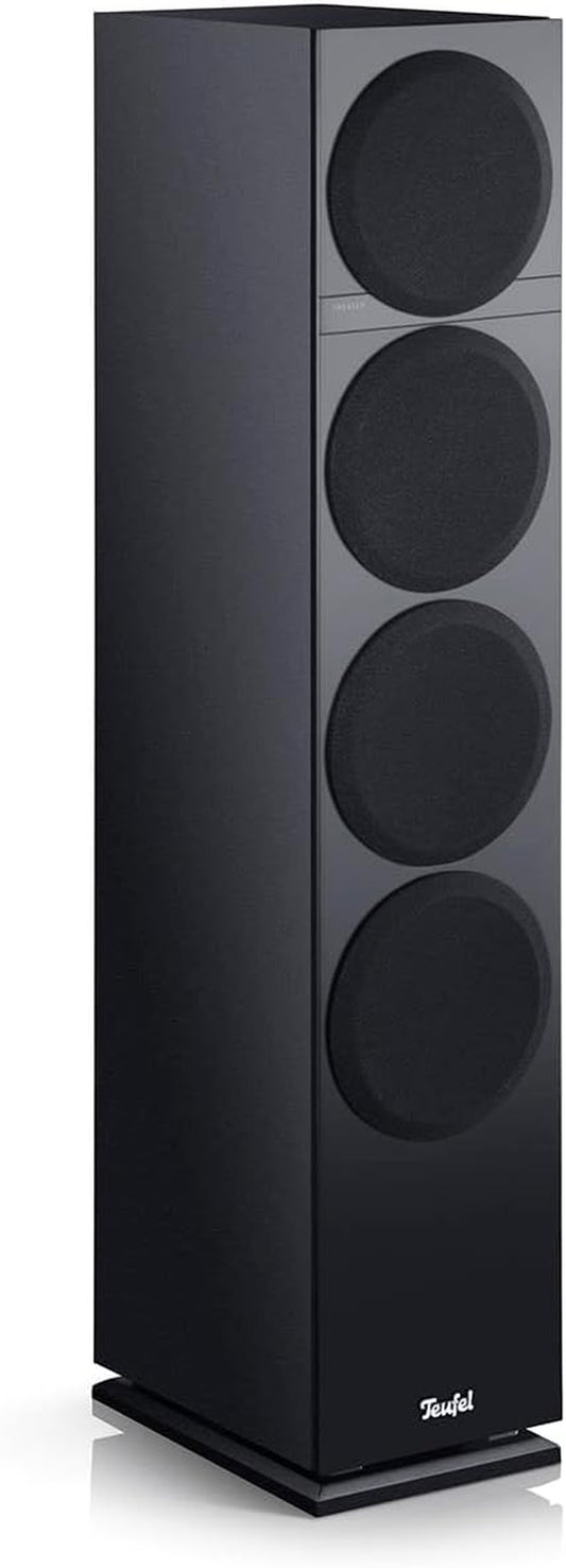Teufel Theater 500 Surround Direkt 5.1 Heimkino-Set - Kinoatmosphäre Surround Sound System, Mächtiger Subwoofer, Allrounder Für Musik Und Filmton Sowie Eine Präzise Ortung Bei Games - Schwarz