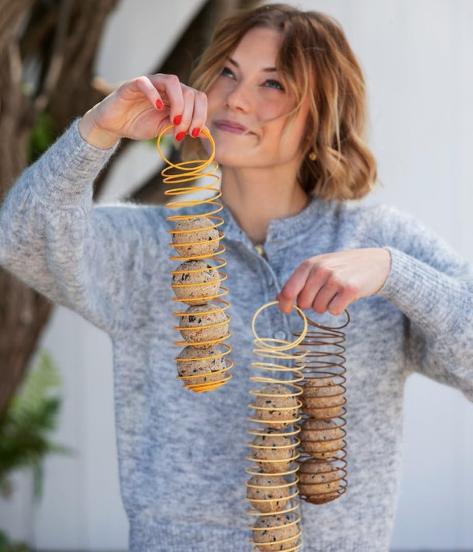 Dehner Natura Premium Meisenknödel Ohne Netz, Insektenknödel, Ganzjähriges Wildvogelfutter Proteinreich / Energiereich, Im Eimer, 100 Stück Je 90 G (9 Kg)