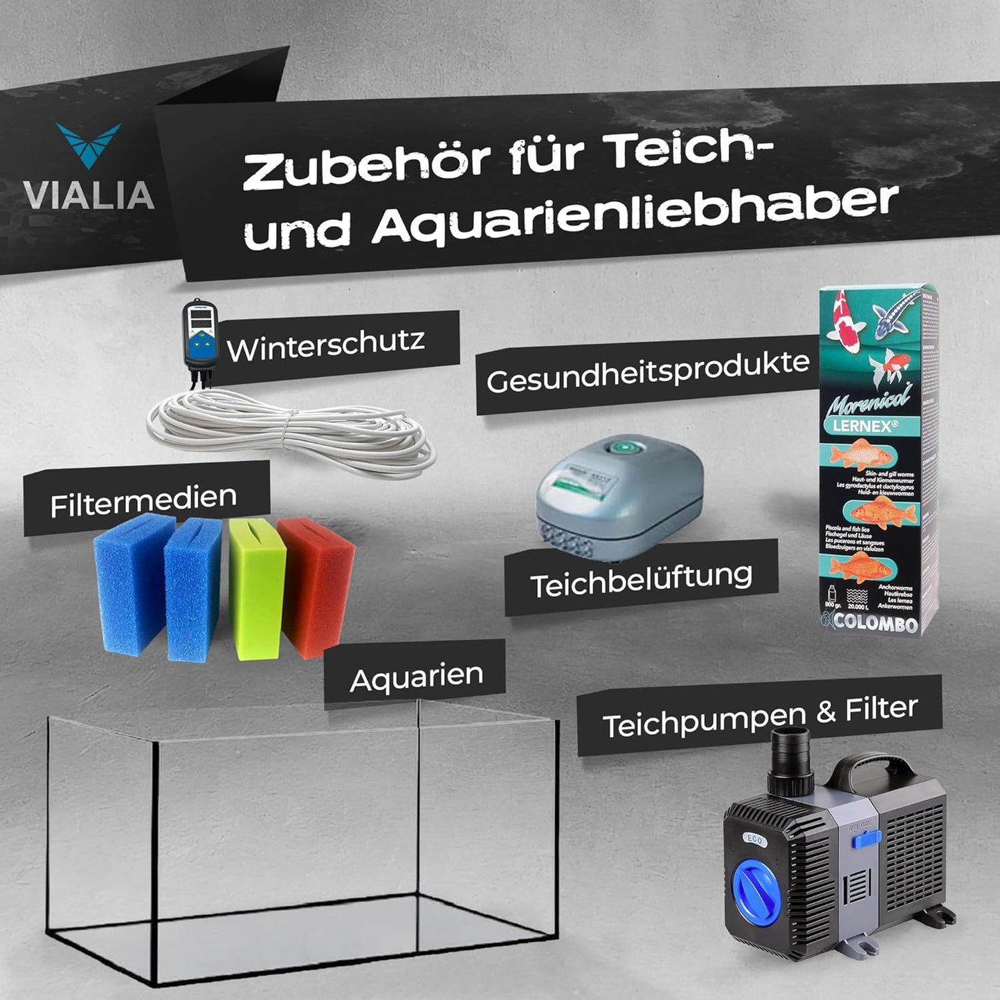 Aquarium Komplettset 30 Liter | Mit Led-Beleuchtung, Pumpe & Filter | 38X24X43 Cm Glasbecken | Gebogene Frontscheibe Für Panoramablick | Nano Aquarium Für Fische & Pflanzen | Schwarz