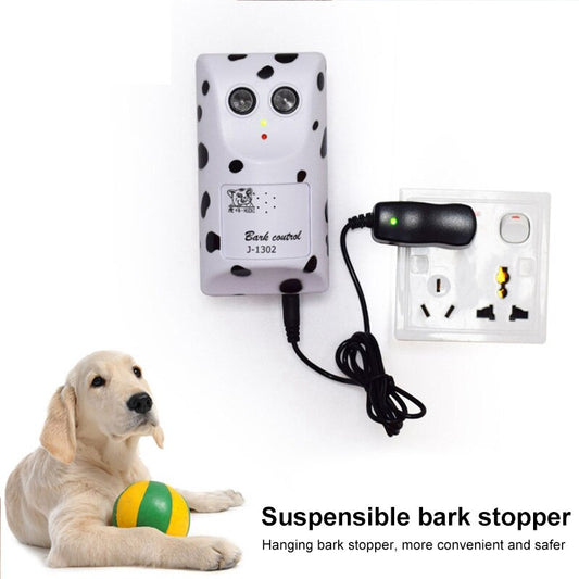 Bark Training Device New Ultrasonic Stop Control Dog Anti Barking Repeller No Bark Silencer Hanger Training Device dog repeller