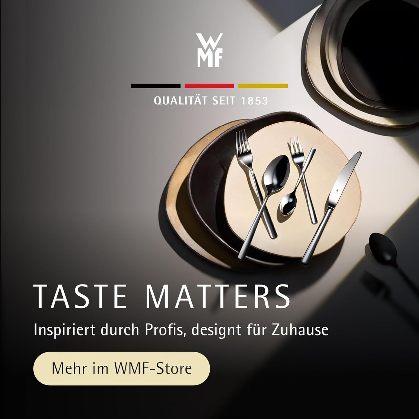 WMF Boston Besteckset 60-Teilig Für 12 Personen – Cromargan Edelstahl 18/10, Poliert Und Rostfrei, Spülmaschinenfest, Monobloc-Messer Mit Langlebiger Schärfe, Elegantes Essbesteck Für Alltag Und Gäste