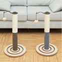 Cat Scratcher Sisal No Chipping Vertical Anti-Scratch Sofa Protection Rotating Compass Cat Scratching Column Claw Sharpener