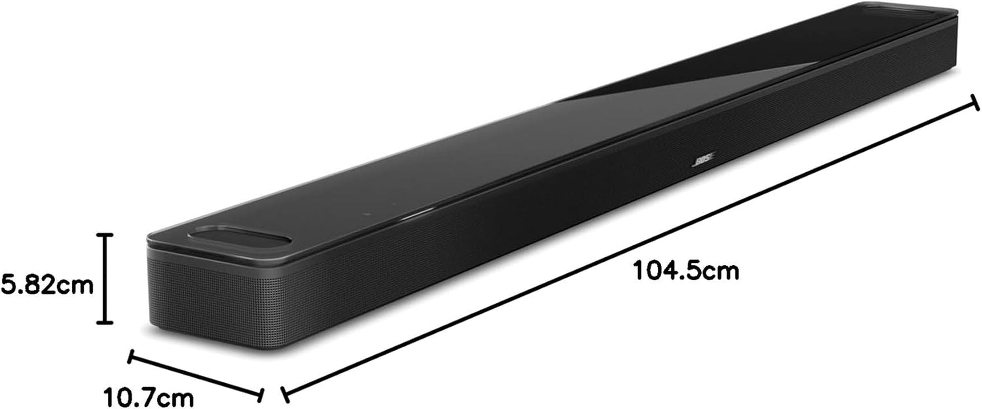 Bose Smart Ultra Soundbar Mit Dolby Atmos plus Alexa, Kabellose Bluetooth-Ki, Surround-Sound-System Für Tv-Geräte, Schwarz