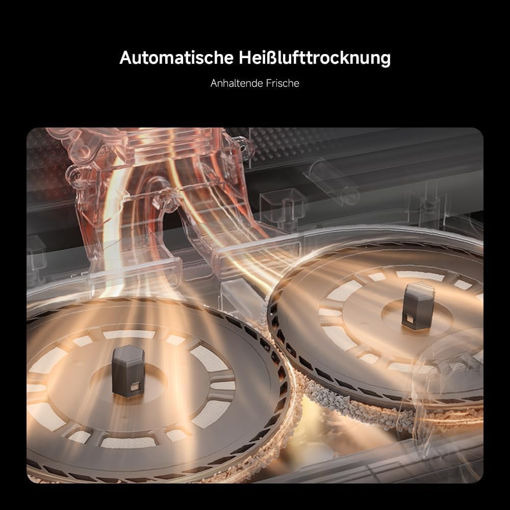 Xiaomi Robot Vacuum X20 Max – 8000 Pa Saugleistung, Duales Moppsystem Mit Heißwasserreinigung Und Trocknung, 75 Tage Staubkapazität, 4 Reinigungsmodi Und 5200Mah Akku Für Smarte, Gründliche Reinigung