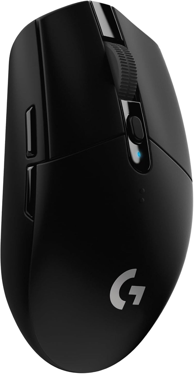 Logitech G305 LIGHTSPEED Kabellose Gaming-Maus Mit HERO 12K DPI Sensor, Wireless Verbindung, 6 Programmierbare Tasten, 250 Stunden Akkulaufzeit, Leichtgewicht, Pc/Mac - Schwarz
