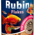 Tetra Rubin Flakes - Fischfutter in Flockenform Mit Natürlichen Farbverstärkern, Unterstützt Eine Intensive Farbenpracht Der Fische, 1 L Dose