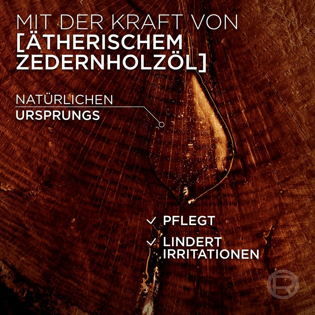 L'Oréal Men Expert Bart & Haut XXL Feuchtigkeitspflege Für Männer, Gesichtscreme Für Den 3-Tage-Bart, Bartpflege Für Herren Mit Zedernholzöl, Barber Club, [Amazon Exclusive], 1 X 100 Ml