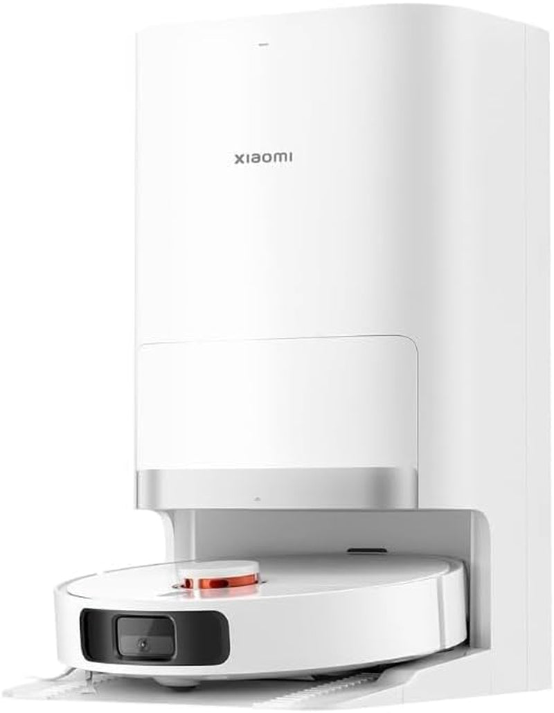 Xiaomi Robot Vacuum X20+ Saugroboter Mit Absaugstation Und 4L/4L Frisch- & Altwassertank - 2 Rotierende, Auto-Trocknung Wischmops, Bis 280M² Wischen, 6000Pa Saugkraft, Lds-Navigation, Alle Bodentypen