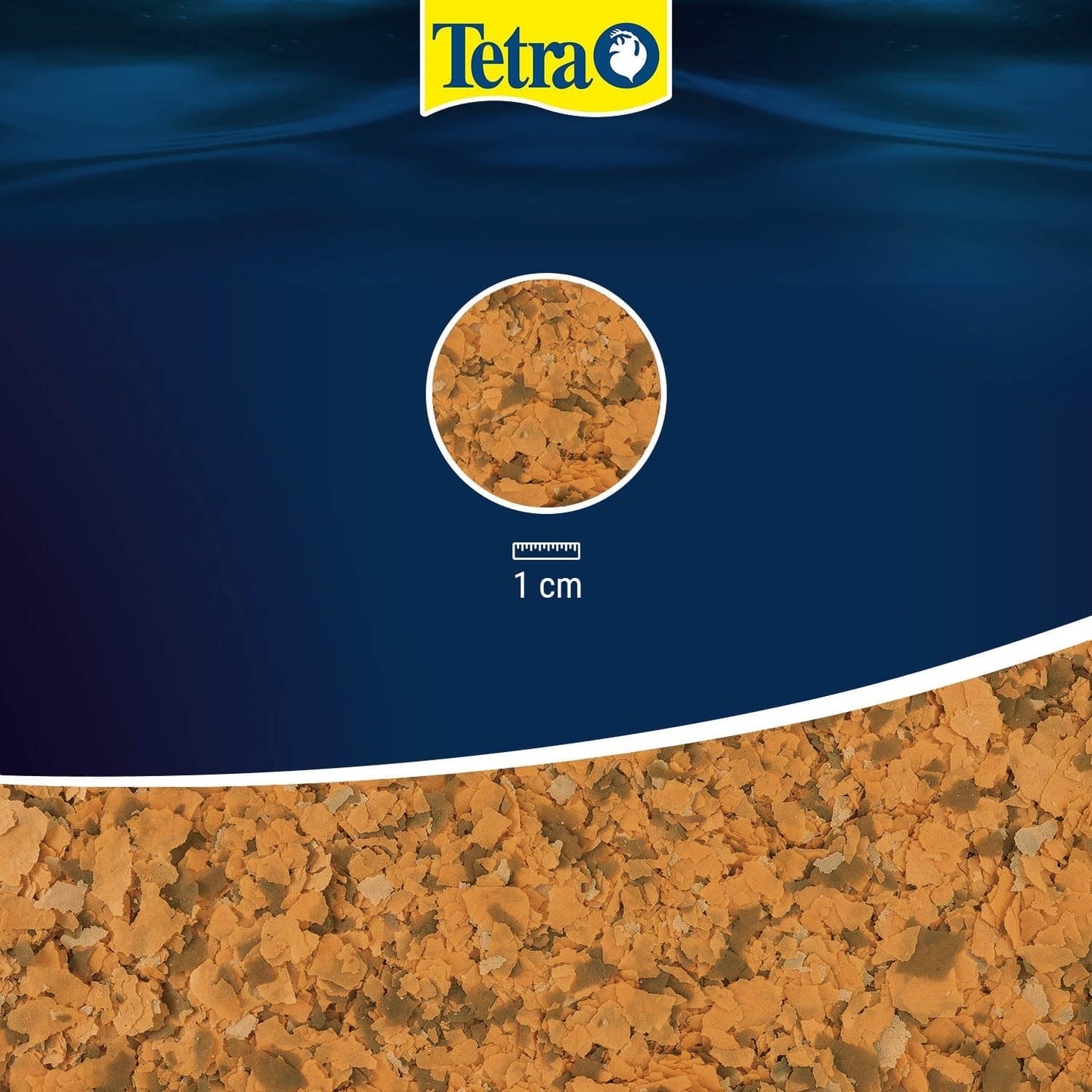 Tetra Rubin Flakes - Fischfutter in Flockenform Mit Natürlichen Farbverstärkern, Unterstützt Eine Intensive Farbenpracht Der Fische, 1 L Dose