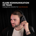 Beyerdynamic MMX 230 Wireless Gaming Headset Mit ANC Und Bluetooth® 6.0, 60 Stunden Akkulaufzeit, Ersetzbarem Akku, in Schwarz