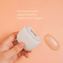 Electric nail clippers fully automatic nail clippers baby luminous nail clippers manicures adult household use