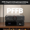 AIYIMA A20 Symmetrischer Stereoverstärker Mit Hpf-Einstellung Home Hifi 2.0/2.1 TPA3255 Desktop-Verstärker Der Klasse D PFFB Mit Cinch-/Xlr-Eingang Und 12-V-Trigger-Eingang Für Passive Lautsprecher