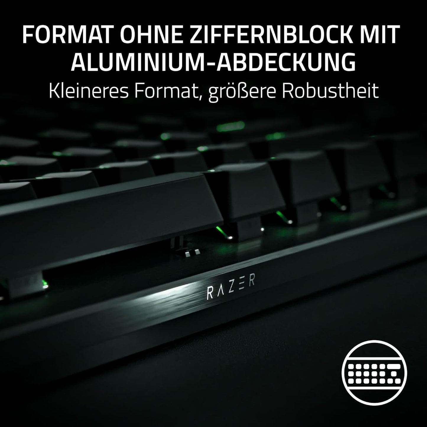Razer Huntsman V3 Pro Tenkeyless - Analoge Optische TKL E-Sport PC Gaming-Tastatur Ohne Ziffernblock - Snap Tap - Rapid Trigger - Digitaler Drehregler & Steuerungstaste - QWERTZ De-Layout | Schwarz