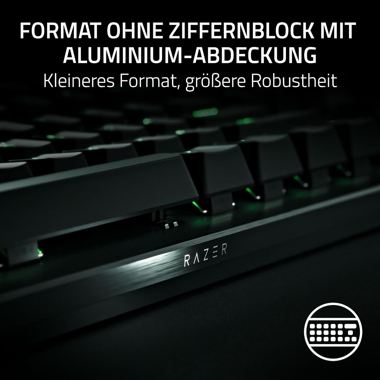 Razer Huntsman V3 Pro Tenkeyless - Analoge Optische TKL E-Sport PC Gaming-Tastatur Ohne Ziffernblock - Snap Tap - Rapid Trigger - Digitaler Drehregler & Steuerungstaste - QWERTZ De-Layout | Schwarz
