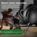 Suitable for Doctor BOSE QC45 earphones with microphone gaming version Mic noise cancelling microphone gaming earphone cable