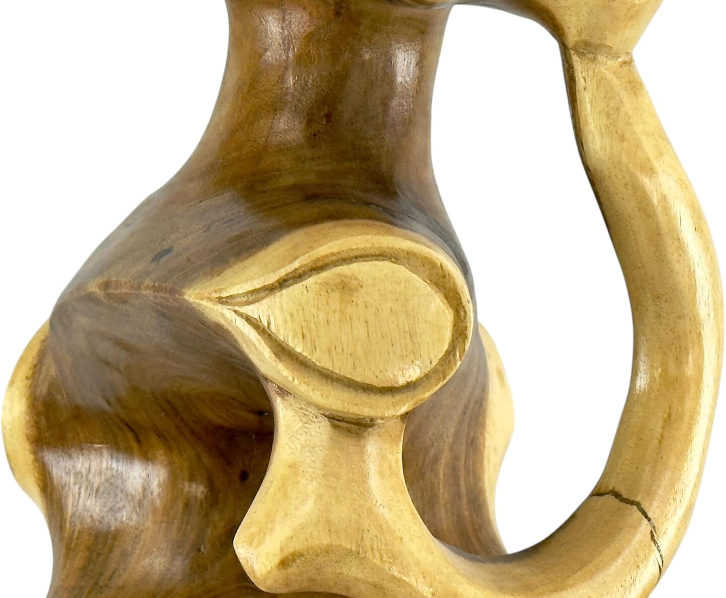 Holzhocker Rund Natur Holz Hocker Möbel Ca. 40 Cm Blumenhocker Massiv Unikat Beistelltisch Ablagetisch