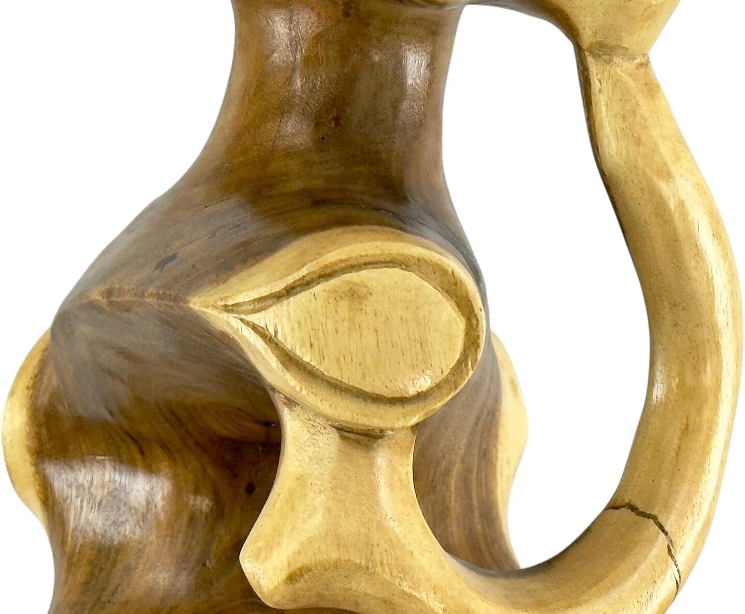 Holzhocker Rund Natur Holz Hocker Möbel Ca. 40 Cm Blumenhocker Massiv Unikat Beistelltisch Ablagetisch