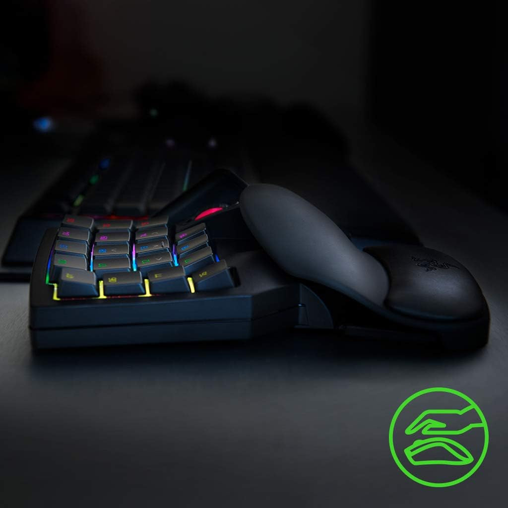 Razer Tartarus V2 - Gaming Keypad (Gamepad Mit Mecha-Membranen Tasten, 32 Programmierbare Tasten, 8-Wege Thumbpad, Handballenauflage, Hypershift, RGB Chroma Beleuchtung) Schwarz