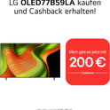 LG OLED77B59LA TV 77 Zoll (195 Cm) 4K OLED AI TV (Α8 Gen2 4K AI Prozessor, Webos 25, 120Hz) [Modelljahr 2025]