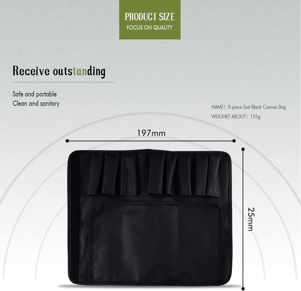 FULLHI Messer Set, 14Pcs Japanisches Messer Set, Mehrfarbige Deutsche Edelstahl Küchenmesser Set