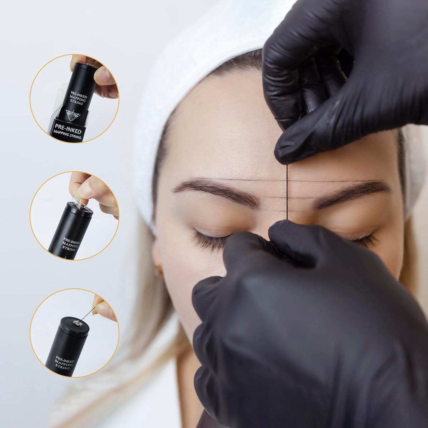 TATELF Kabellos Permanent Make up Maschine Mit 2 Stück Handgriff 10 Stück Patronennadeln Microblading Zubehör Für Lip Eyeliner Ombre Powder Brows Microshading Zubehör