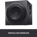 Logitech Z906 5.1 Sound System, Lautsprecher Mit 1000 Watt Surround Sound, THX, Mehrere Audio-Eingänge, Fernbedienung, EU Stecker, Pc/Ps4/Xbox/Stereo-Anlage/Tv/Smartphone/Tablet - Schwarz