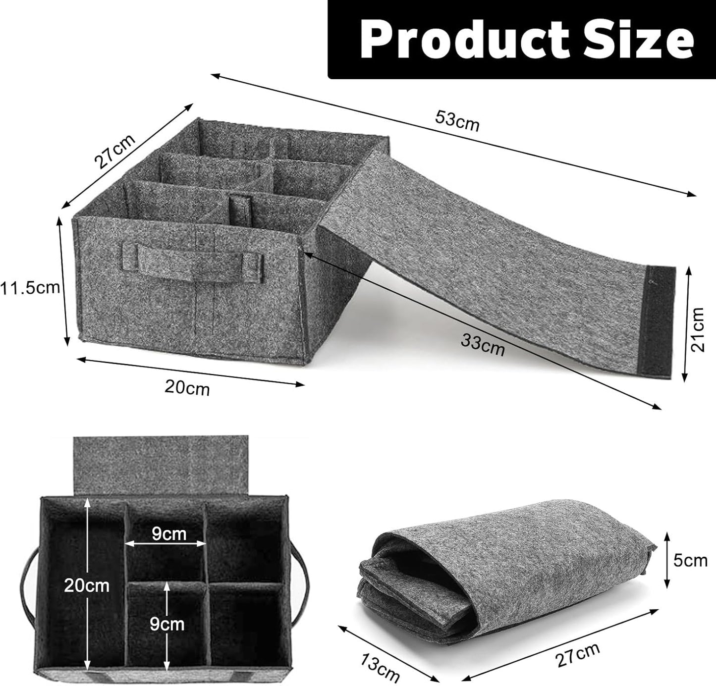 Tellerhalter Und Tassenhalter Für Wohnmobil - 2 Stück, Aufbewahrung Für 8 Teller 6 Tassen, Organizer Schrank Camping Zubehör Küche Becherträger Für Wohnwagen Und Boote