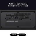 Sony BRAVIA Theatre System 6 (5.1-Kanal-Surround Sound, 1000 W, Inkl. Rücklautsprecher & Subwoofer, Dolby Atmos, DTS:X, AI Voice Zoom 3 Mit BRAVIA TV, DSEE, Multi-Stereo-Party-Modus) Schwarz