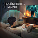 Panasonic SC-GNW30 Kabelloser Heimkino Nacken-Lautsprecher Surround Sound System Mit Integriertem Mikrofon; HDMI 2.1, USB, Bluetooth 9H Akkulaufzeit, Kompatibel Mit TV, PC, Macos, Ps4/Ps5/Switch/Xbox