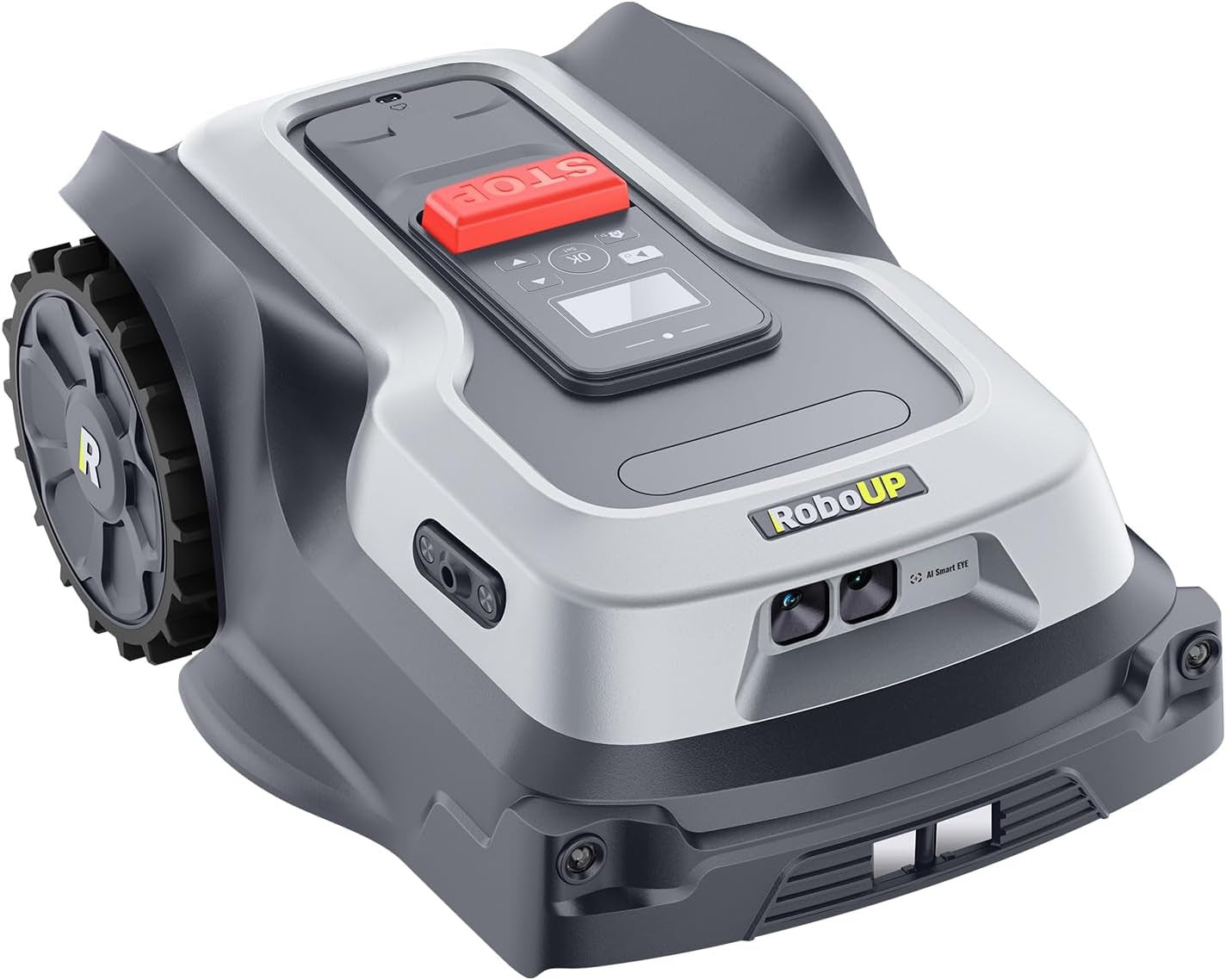 Mähroboter Ohne Begrenzungsdraht T1200Pro, Mit Upgraded RTK, Ki-Echtzeitige Hinderniserkennung, Individuelles Mähen