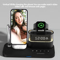 Magnetic wireless charger 3 in 1 wireless charger clock wireless charger suitable for Apple 3 in 1 wireless charger