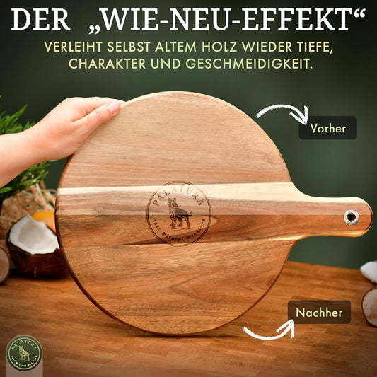 100% Natural Woodcare, Natürliche Holzpflege, Premium Holzwachs, Holzschutz Innen Und Außen, Möbelwachs, Möbelpflege Mit Bienenwachs Und Leinöl, 100Ml, Sehr Ergiebig