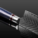 XITUO Chef Knife Damascus Steel 8-inch VG 10 Sharp Gyutou Utility Slicer Cleaver Knife Resin Honeycomb Handle Kitchen Knives