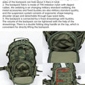 Cold War export: Russian Mammoth B tactical backpack, replica of Russian mountain special forces SPN Beaver 2 assault pack