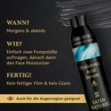 Satin Naturel Hyaluron Serum Für Männer 75 Ml – Feuchtigkeitsspendendes Gesichtsserum Mit Bio Aloe Vera – Anti-Falten & Anti-Aging Hyaluronsäure Serum – Natürliche Gesichtspflege Für Männer