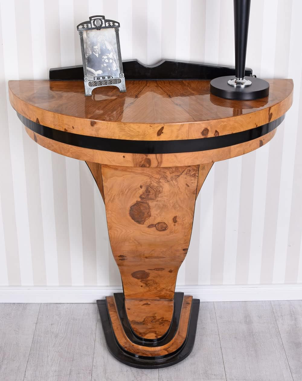 Art Deco Konsole Bauhaus Wandtisch Holztisch Tischkonsole Antik Wurzelholz Cat986 Palazzo Exklusiv