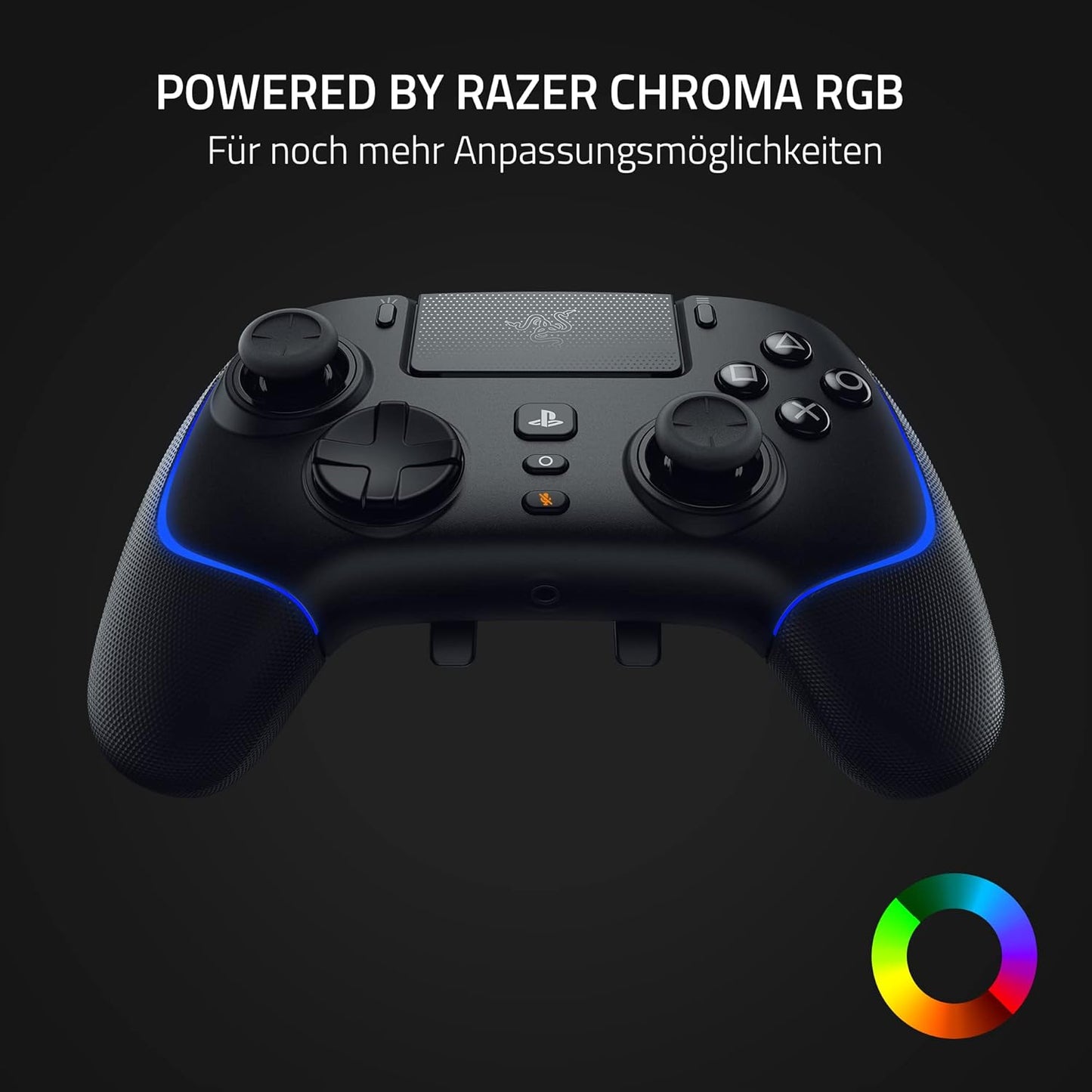 Razer Wolverine V2 Pro - Kabelloser Pro-Gaming-Controller Für PS5 Und PC (Hyperspeed Wireless, Mecha-Tactile-Aktionstasten, 8-Wege-Microswitch-Steuerkreuz, Hypertrigger) Schwarz