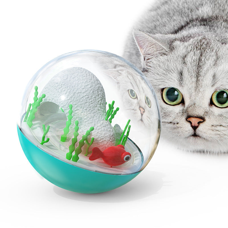 Pet Supplies Self-Hi Artifact Tumbler Ocean Ball Electric Fish Funny Cat Toy