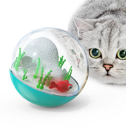 Pet Supplies Self-Hi Artifact Tumbler Ocean Ball Electric Fish Funny Cat Toy