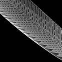 Damascus Grain Steel Knife High Hardness Grinding Free Hand Forging Collection Grain Knife Fruit Knife