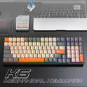 K6 Mechanical Keyboard Wireless 5.0 BT 2.4 Ghz Wired Three Modes Backlit Bluetooth Gamer Keyboard 100 Keys Keycaps Pc Gamer