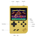 Children Retro Mini Portable Handheld Game Console Players 3.0 Inch 168 Built In Classic-FC Games Handheld Game player