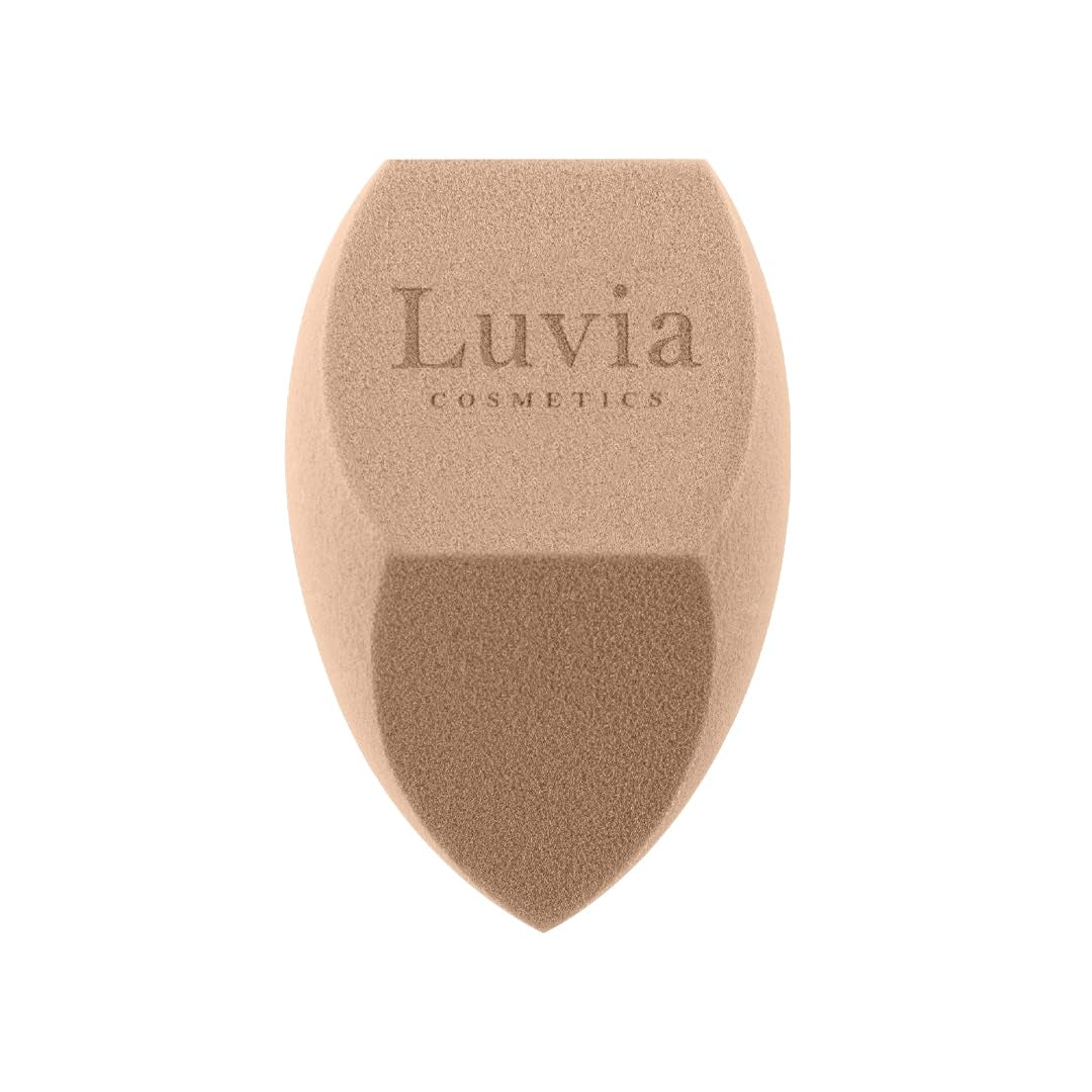 Make-Up Pinselset 15-Teilig Vegan | 12 Profi Schminkpinsel | Inkl. Blender, Reinigungsmatte & Veganem Leder-Köcher | Prime Vegan Pro | Coffee/Perlmutt | Luvia