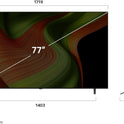 LG OLED77B59LA TV 77 Zoll (195 Cm) 4K OLED AI TV (Α8 Gen2 4K AI Prozessor, Webos 25, 120Hz) [Modelljahr 2025]