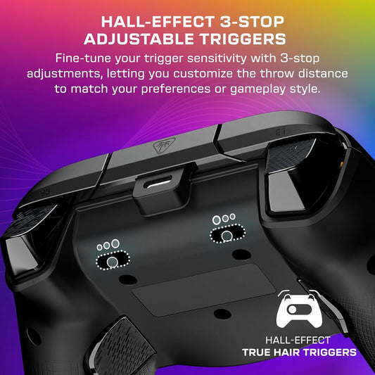 Turtle Beach Afterglow Wave Controller Schwarz Wired RGB Gaming Controller – Lizenziert Für Xbox Series X Oder S, Xbox One Und Windows