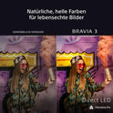 Sony BRAVIA 3 - Direct LED 50 Zoll Fernseher (K50S32), X-Balanced Speaker, Dolby Vision/Atmos, IMAX Enhanced, Google TV (2025), Google Cast, Apple Airplay 2, Eco Dashboard 2, Game Menu 2, Smart TV